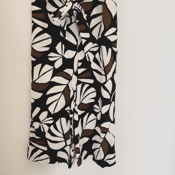 TABITHA BROWN WIDELEG JUMPSUIT ANIMAL PRINT SIZE XS/S - Picture 4 of 5